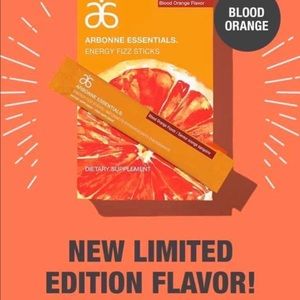 PREORDER arbonne blood orange fizz sticks